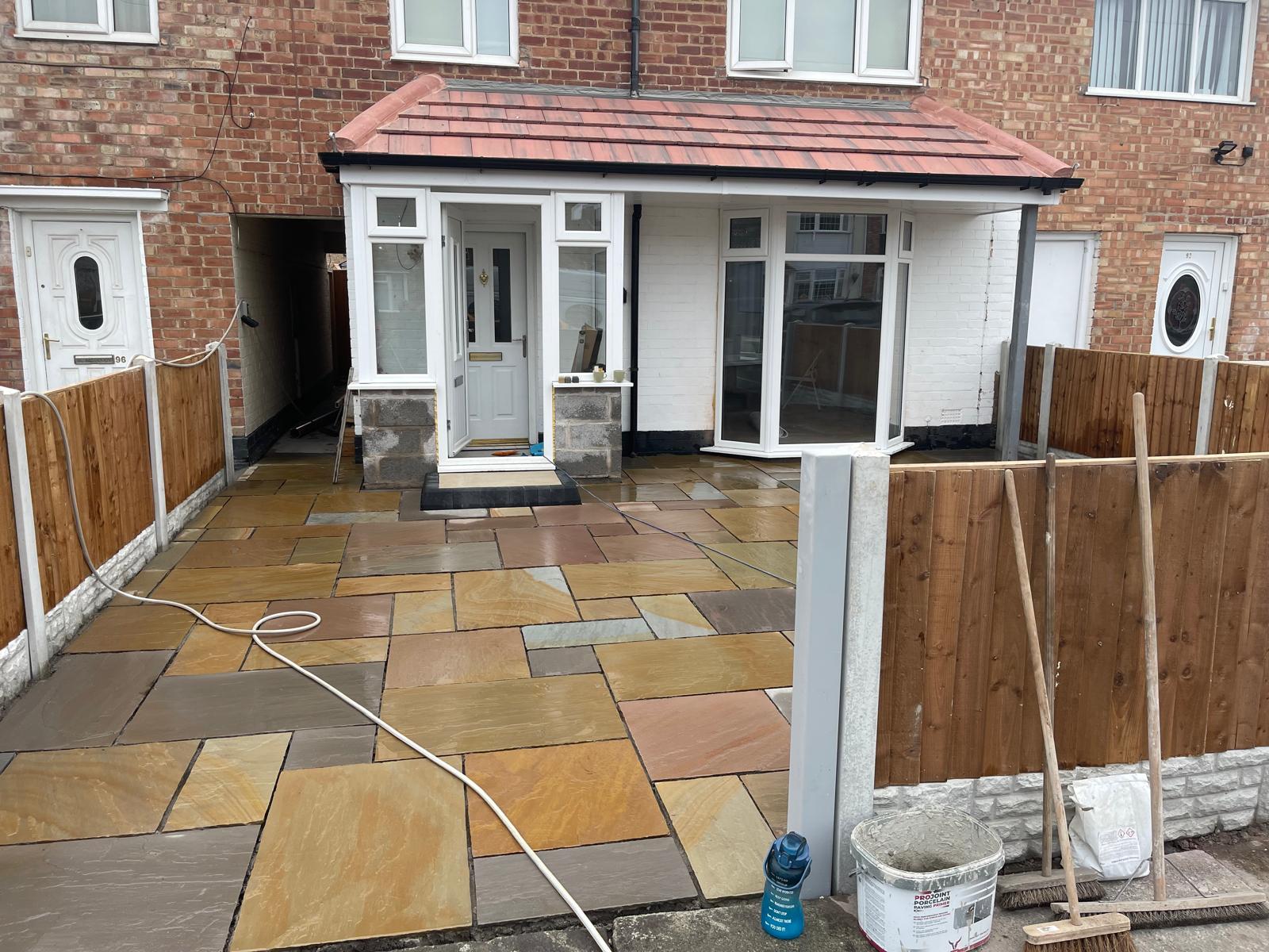 Front Garden & Porch Renovation